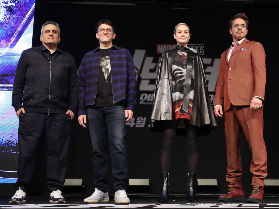 15th Apr, 2019. 'Avengers' press conference The stars of the new movie 