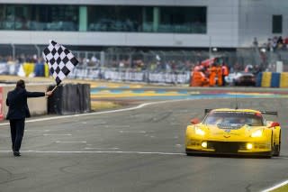 2015 Corvette Racing Chevrolet Corvette C7.R at the 24 Hours of Le Mans