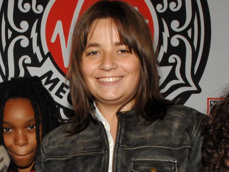 the cast of the naked brothers band signing cds in 2007