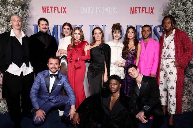 Lily Collins + Emily in Paris Cast Talks Season 2