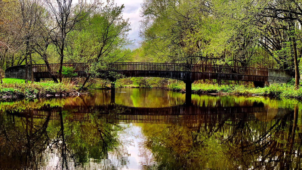 park in saddle river, new jersey - Image.