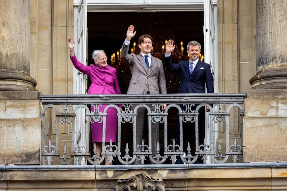 gala dinner for prince christian of denmark on his 18th birthday in copenhagen