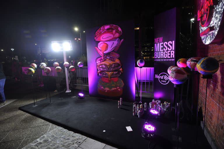 Hard Rock Madero: la presentación de la Messi Burger