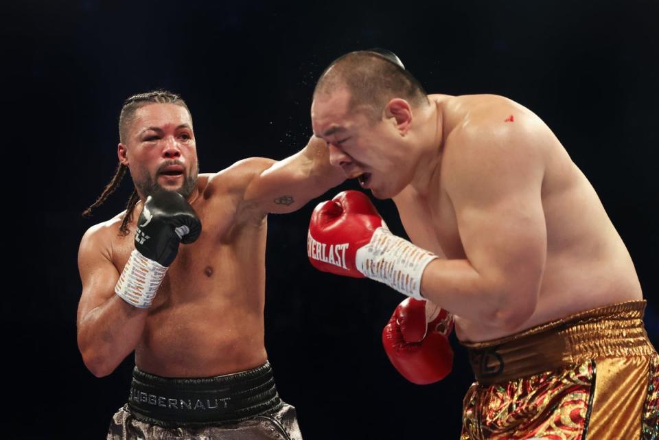 Now or never: Joe Joyce has to beat Zhilei Zhang to get back into world title contention (Getty Images)