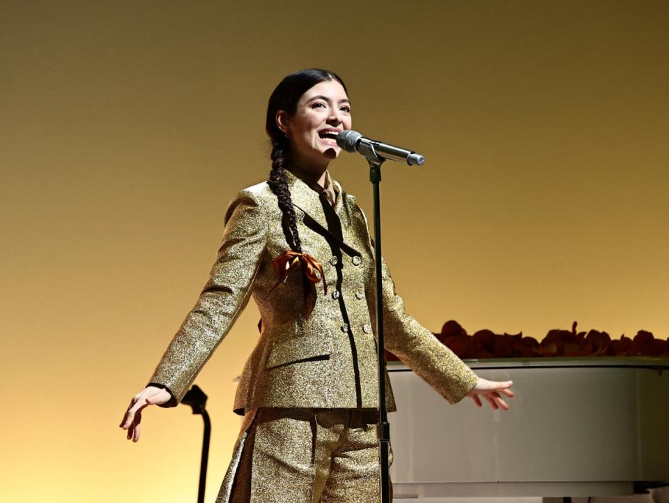 Lorde will perform on the Sunday evening of Glastonbury 2022 (Getty Images for Solomon R. Gugg)