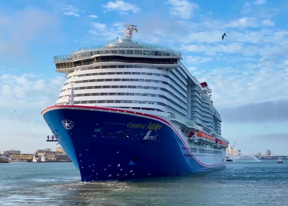 Carnival Jubilee arrives to Galveston