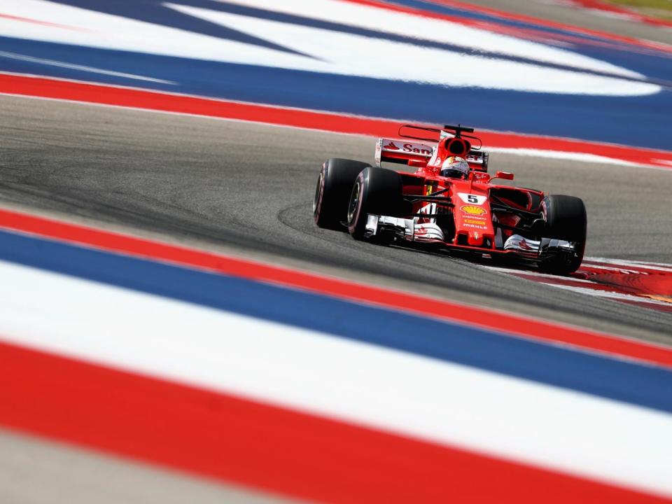 Vettel was able to leapfrog Valtteri Bottas with his final qualifying lap (Getty)