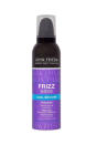 <p>The stylists backstage used a tiny Babyliss tong to curl, using John Frieda Frizz Ease Curl Reviver Mousse to define and separate curls. </p>