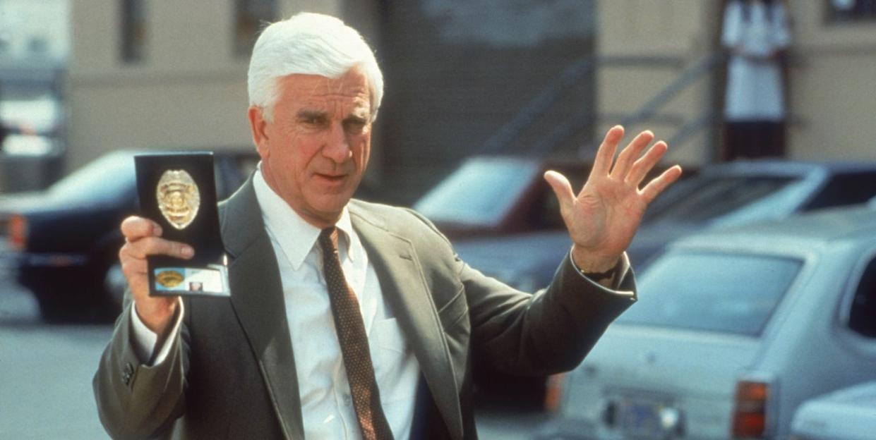 leslie nielsen, the naked gun