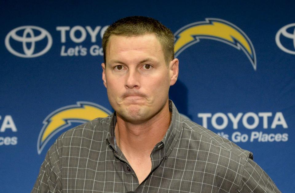 Philip Rivers is still adjusting to the idea of the 