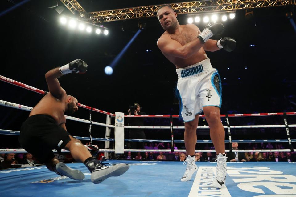 Joyce hizo caer a Kash Ali en su pelea de marzo (Getty Images)