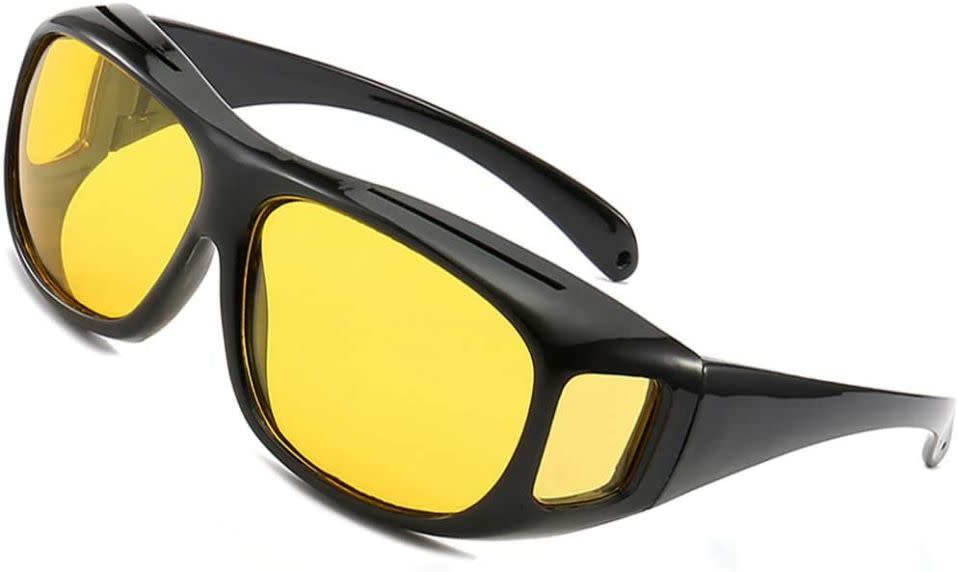 Gafas protectoras UV400 con visión nocturna