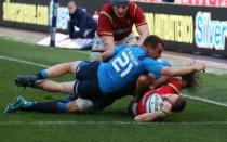 Rugby Union - Italy v Wales - Six Nations Championship - Stadio Olimpico, Rome - 5/2/17 Wales' Liam Williams in action with Italy's Giorgio Bronzini Reuters / Alessandro Bianchi Livepic