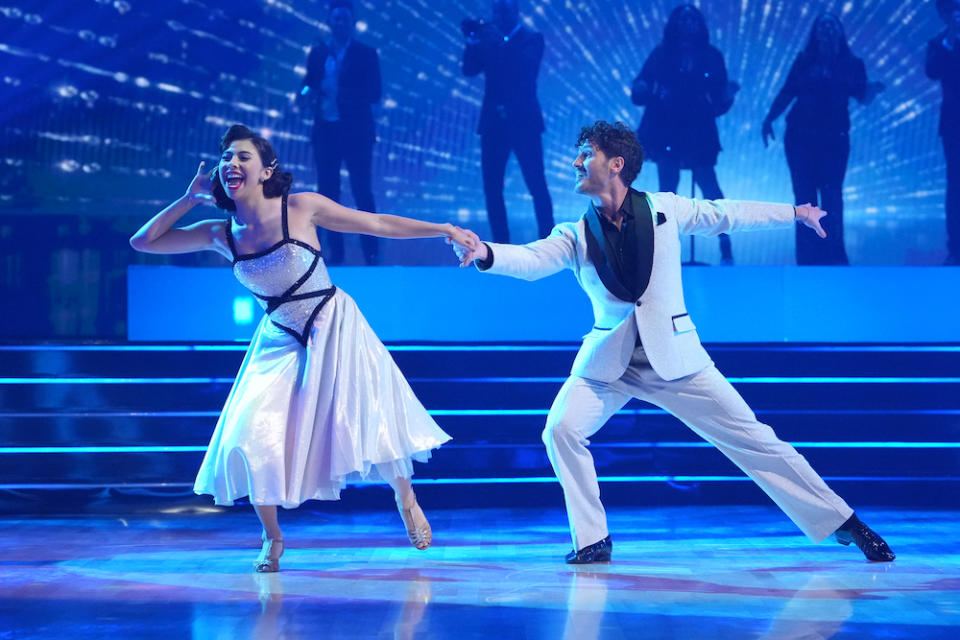 Xochitl Gomez and Val Chmerkovskiy