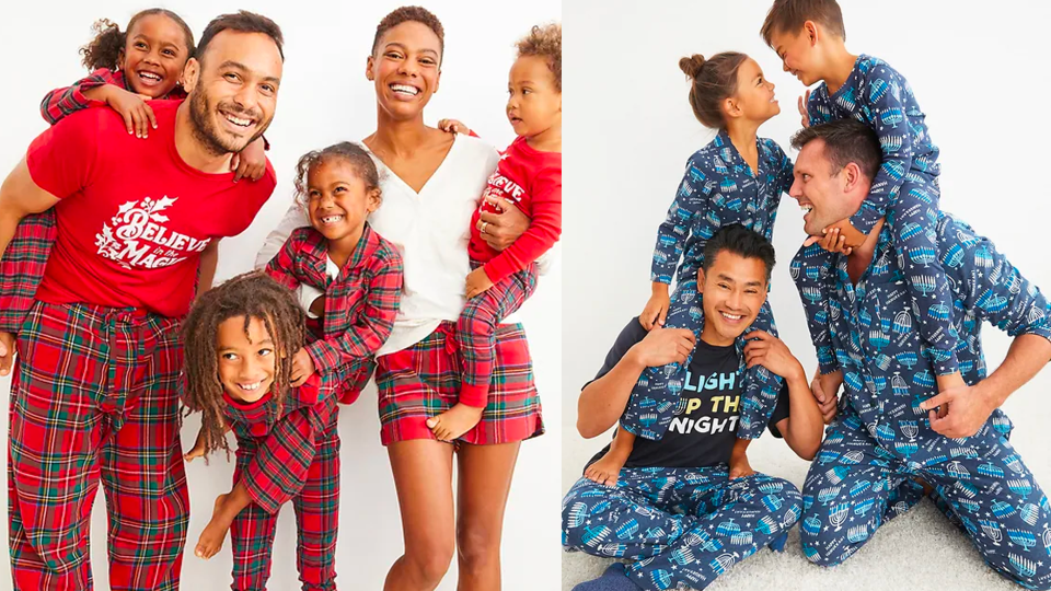 Save on holiday pajamas and more at Old Navy.