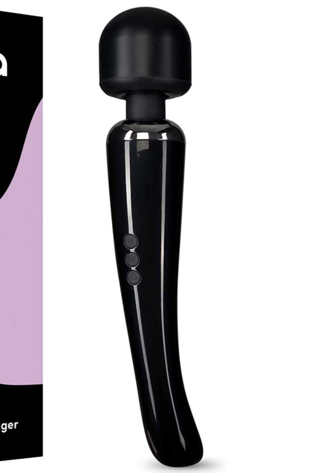 luna premium rechargeable personal wand massager