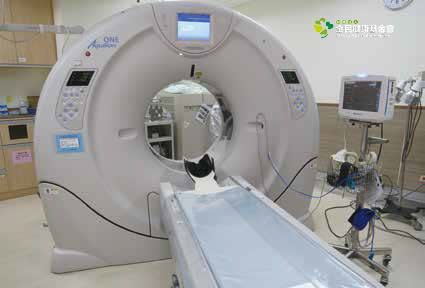 高速電腦斷層可清楚檢查出冠狀動脈的狹窄位置