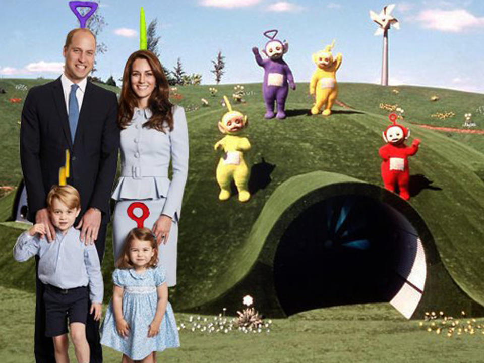 Photoshop-Battle: Twitter-Nutzer haben ihren Spaß mit der Weihnachtskarte der Royals