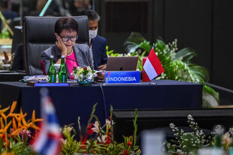 Southeast Asian foreign ministers meeting in Jakarta