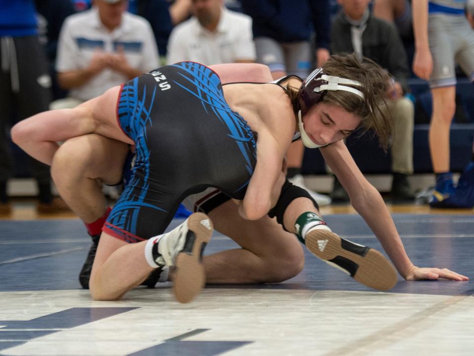 PTC Portage County Wrestling Tournament quarterfinals, Saturday January 8 at Rootstown High School. 113 Cory Cole, Ravenna Rex Fryer, Waterloo
