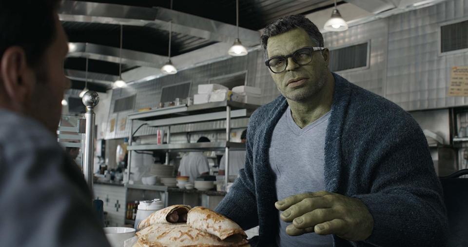 Mark Ruffalo's Hulk in Avengers: Endgame