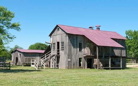 Steam Cotton gin building, Frogmore Plantation - Credit: Getty