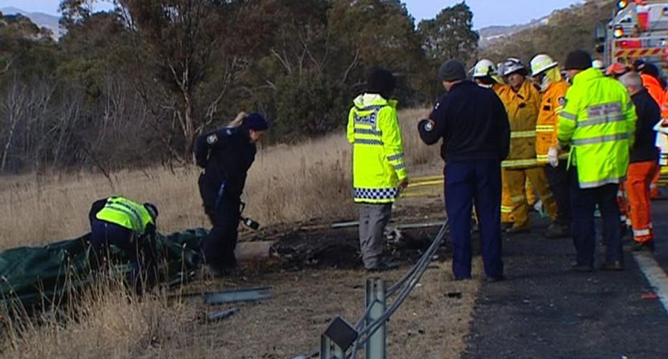 Police believe two men, both drivers, and a girl were the ones killed in the crash. Source: 7 News