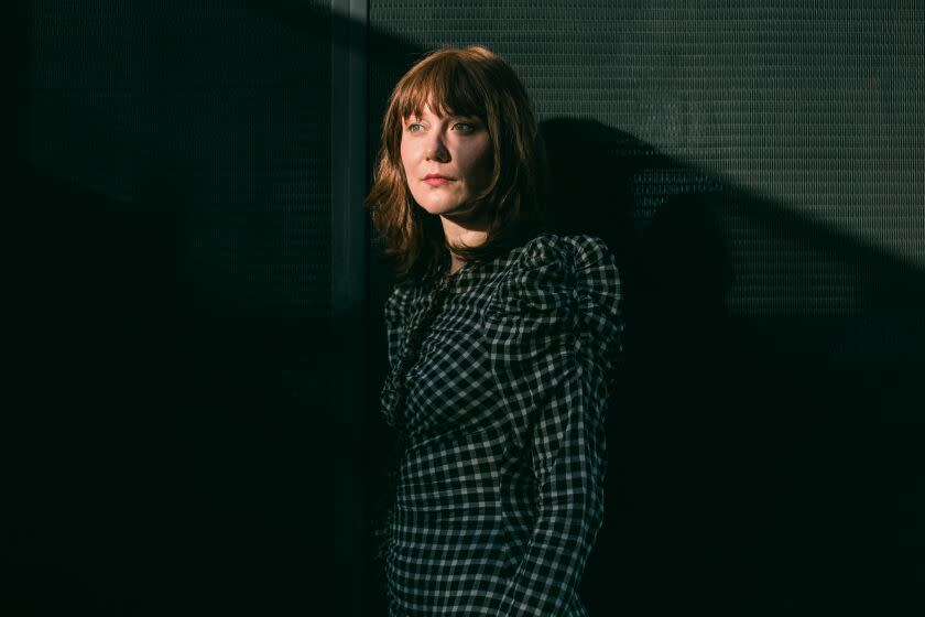 LOS ANGELES, CA - JANUARY 05: Molly Tuttle, a young bluegrass musician who's nominated for best new artist at the 2023 Grammy Awards poses for a portriat on Thursday, Jan. 5, 2023 in Los Angeles, CA. (Jason Armond / Los Angeles Times)