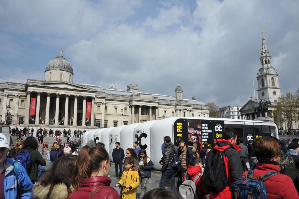 The free Trafalgar Square games festival is a highlight in the LGF calendar (London Games Festival)