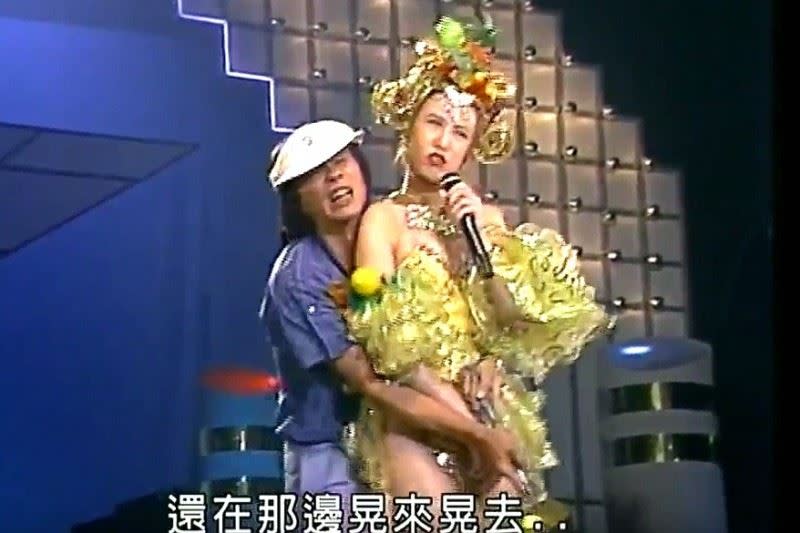   羅霈穎當年在秀場以性感火辣出名。 （圖／翻攝YouTube）