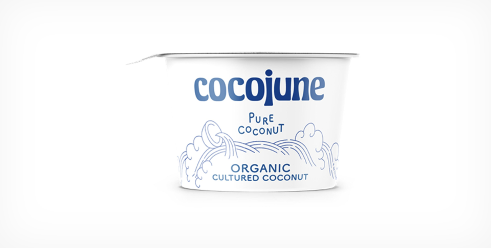 6) CocojuneOrganic Cultured Coconut Yogurt, Pure Coconut