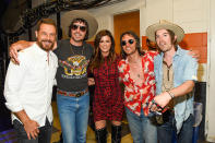 <p>Jimi Westbrook (Little Big Town) and Midland attends the 2017 iHeartCountry Festival, A Music Experience by AT&T at The Frank Erwin Center on May 6, 2017 in Austin, Texas. (Photo: Rick Kern) </p>