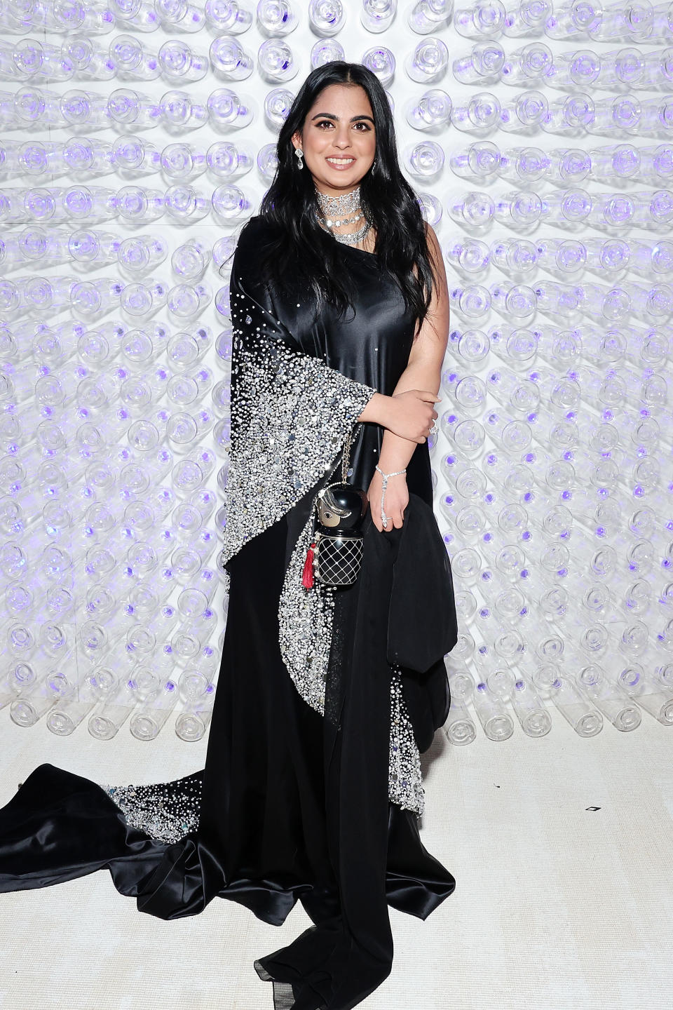 Isha Ambani attends The 2023 Met Gala Celebrating "Karl Lagerfeld: A Line Of Beauty" at The Metropolitan Museum of Art