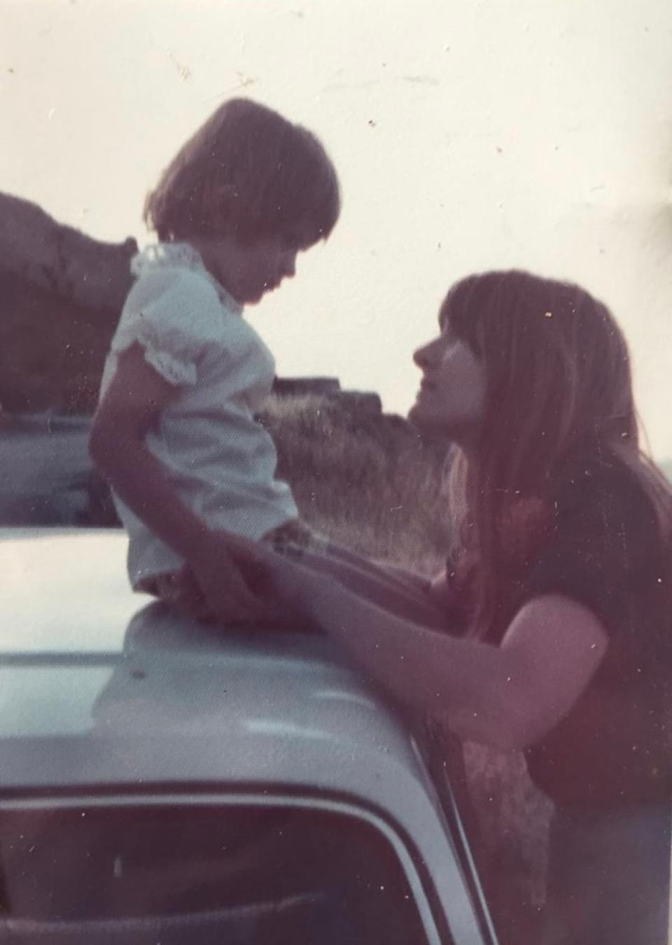 Sophie as  girl with her mother (Provided by author)