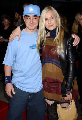 Patricia Arquette and son Enzo at the L.A. premiere of Artisan's The Punisher