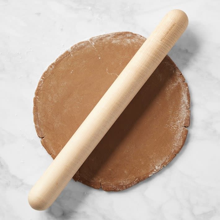 5) Williams Sonoma Maple Straight Rolling Pin