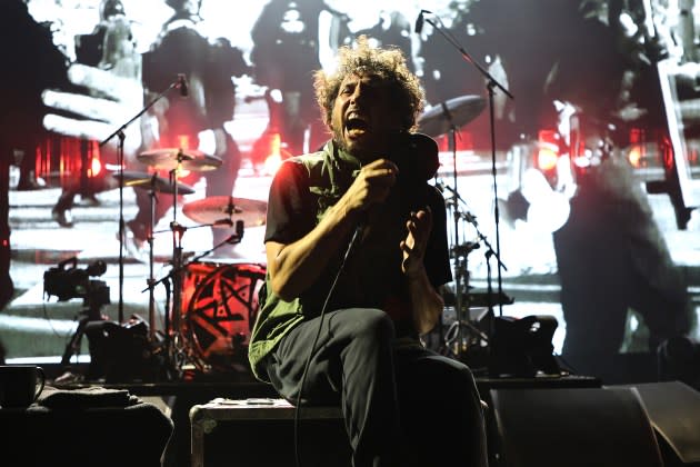 Rage Against The Machine In Concert - New York, NY - Credit: Theo Wargo/Getty Images