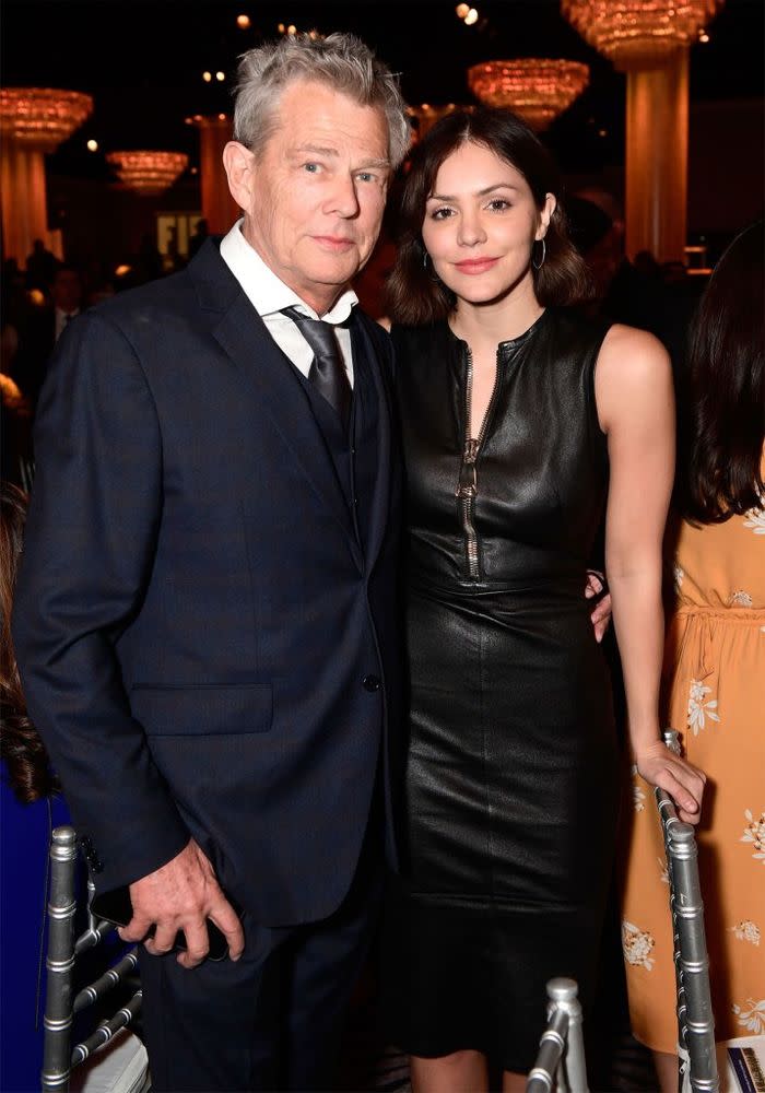 <strong>David Foster and Katharine McPhee</strong>