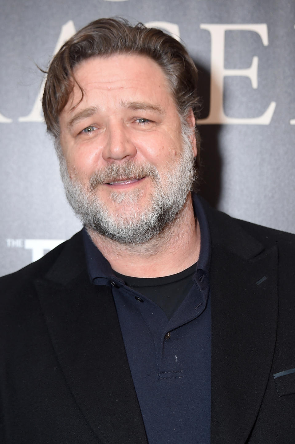 Russell crowe at the Whitby Hotel on October 22, 2018 in New York City.
