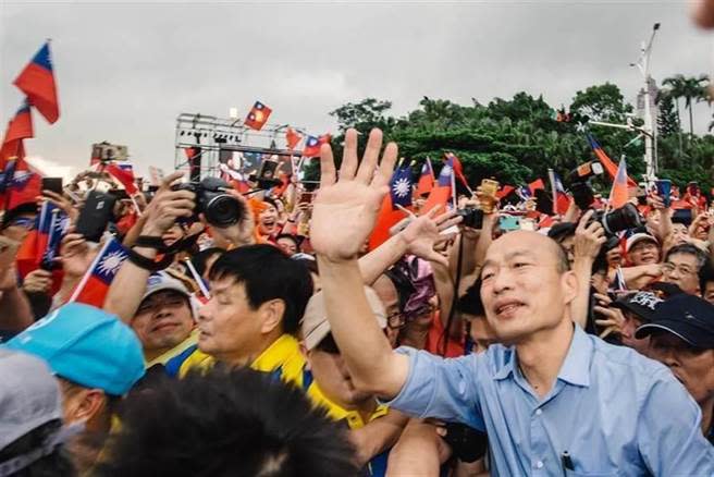 前高雄市長韓國瑜。（圖／中時資料照）