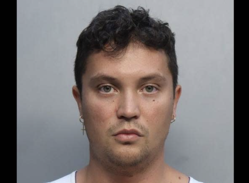 Leonardo Venegas, 32, has been arrested over an alleged abduction of a six-year-old girl in Miami (Miami-Dade County Corrections and Rehabilitation)