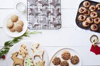 <p>Fold a bit of cocoa powder and melted chocolate to transform sugar cookie dough into — wait for it — chocolate.</p><p>Get the <a href="http://www.goodhousekeeping.com/food-recipes/a16186/cocoa-stars-recipe-ghk1214/" rel="nofollow noopener" target="_blank" data-ylk="slk:Cocoa Stars recipe;elm:context_link;itc:0;sec:content-canvas" class="link "><strong>Cocoa Stars recipe</strong></a>.</p>