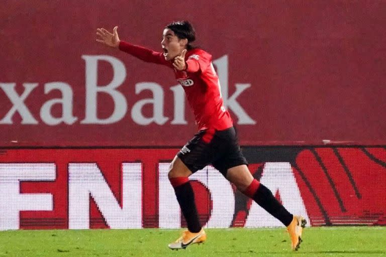 Luka Romero convirtió su primer tanto en primera división con tan solo 16 años y 11 días