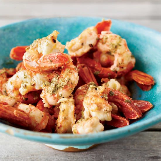 Grilled Shrimp with Oregano and Lemon