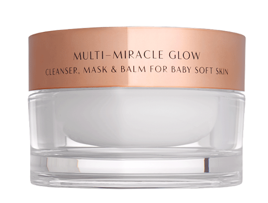 Charlotte Tilbury's Miracle Glow cleanser, mask and balm is a godsend for the colder months, as it leaves skin feeling baby soft.&nbsp;It can be used as a jelly cleanser, an overnight mask (you might want to avoid using your most expensive pillowcase) and a beauty balm to give you "a supermodel finish."&nbsp;<strong><a href="http://www.charlottetilbury.com/us/multi-miracle-glow.html" target="_blank"><br /><br />Charlotte Tilbury Multi-Miracle Glow&nbsp;3-in-1 cleanser, mask and balm</a>, $60</strong>