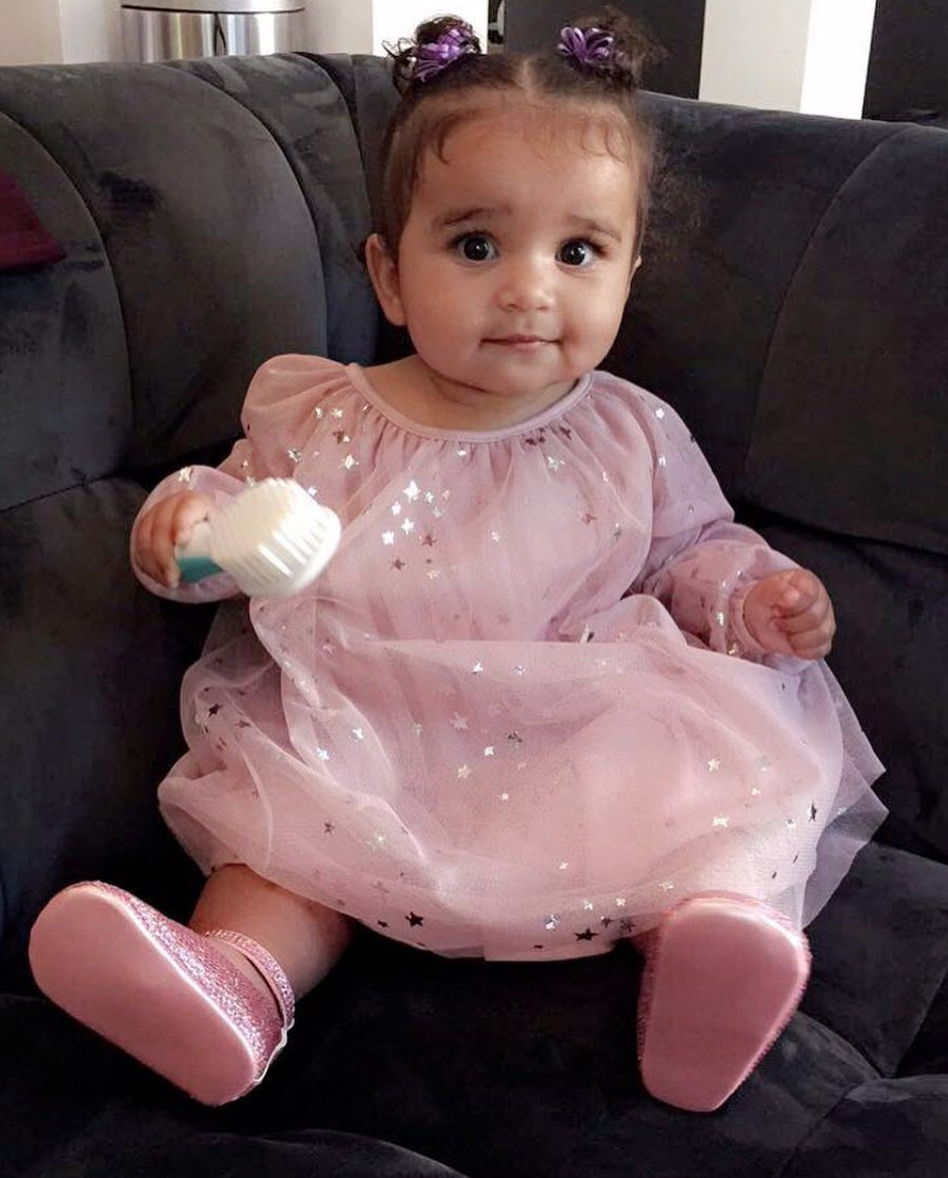 Dream Kardashian all dolled up