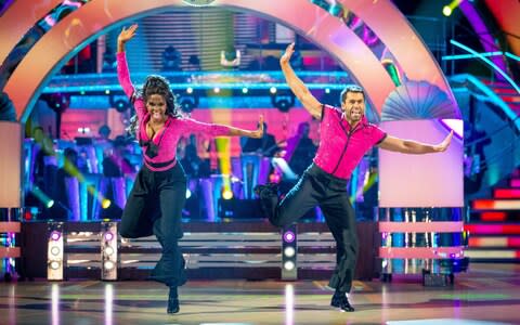 Kelvin and Oti's showdance