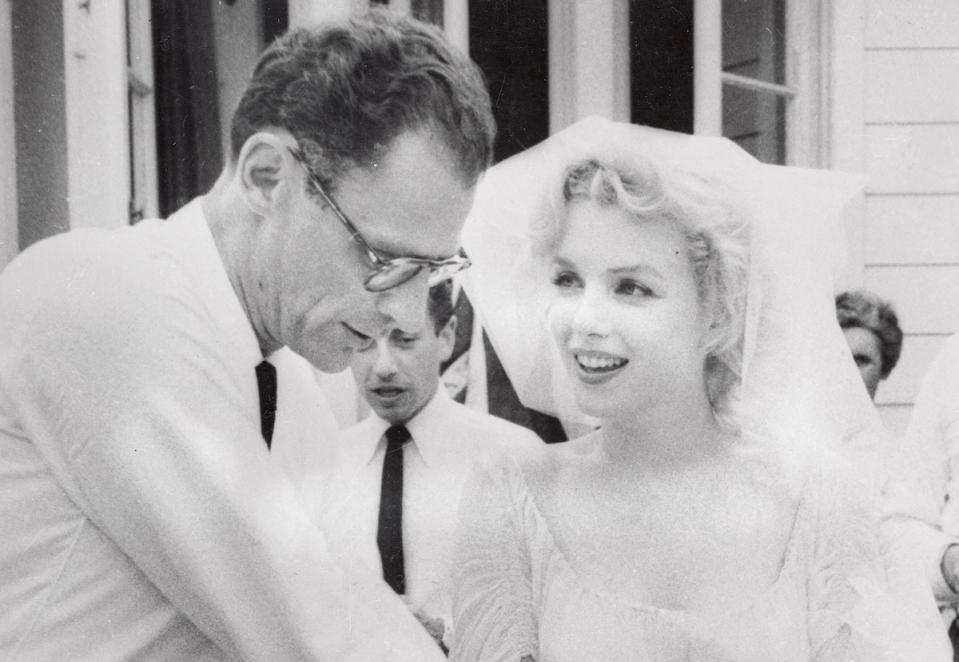 Their wedding day in 1956