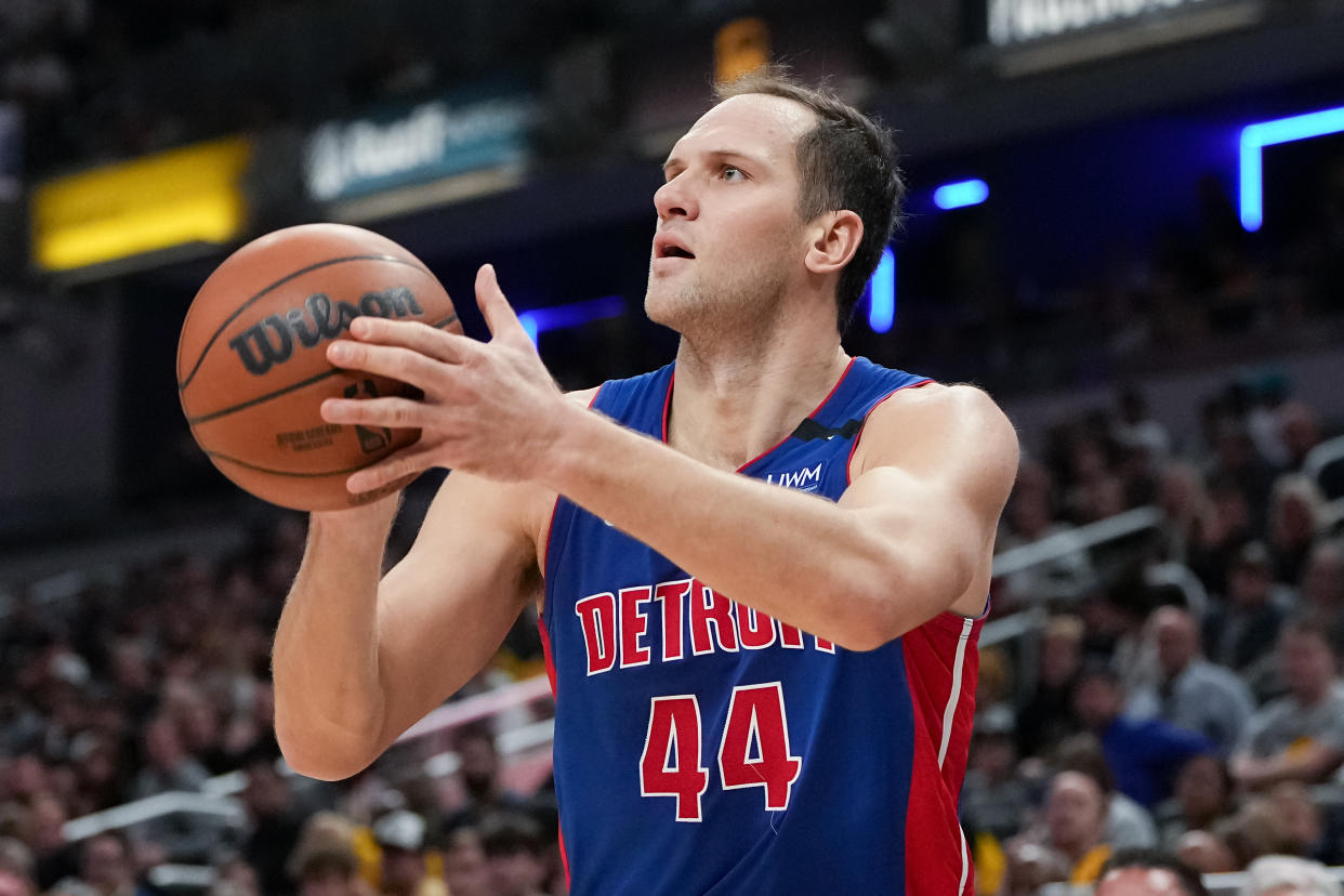 Bojan Bogdanovic's play for a rebuilding Pistons team could make him an appealing sell-high candidate in fantasy.