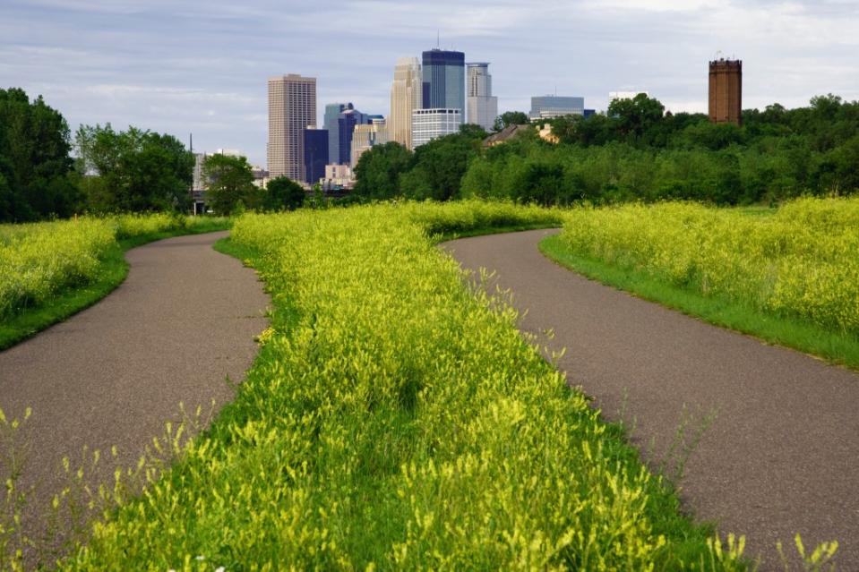 Cedar Lake Trail via Getty Images